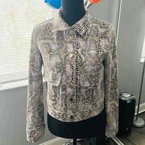 Koker Animal Printed Jacket